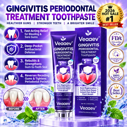 VEAAEV®  Bee Venom Gingivitis & Periodontitis Treatment Toothpaste