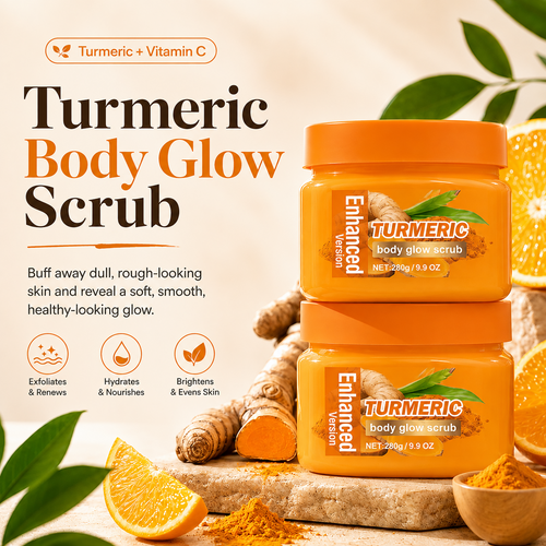Veaaev® ✨ New & Improved Golden Glow Turmeric + Vitamin C Body Polish✨