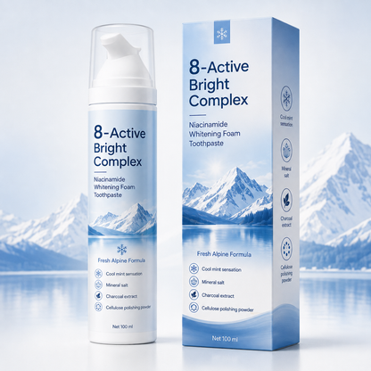 ✨ New & Improved🦷✨ [Professional Grade] Niacinamide Foaming Toothpaste 8X 💎