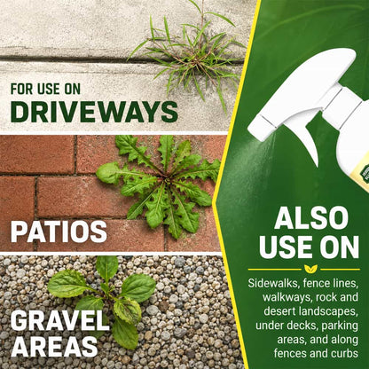 Fast-Acting Natural Weed Killer with Long-Lasting Protection -up
