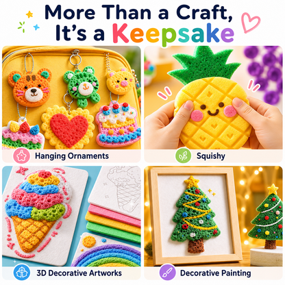 🖍️🎁🔮Magic Pen – Draw 3D with one stroke!🎄 DIY Bubble Popcorn Drawing Pens🔥