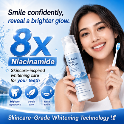 ✨ New & Improved🦷✨ [Professional Grade] Niacinamide Foaming Toothpaste 8X 💎