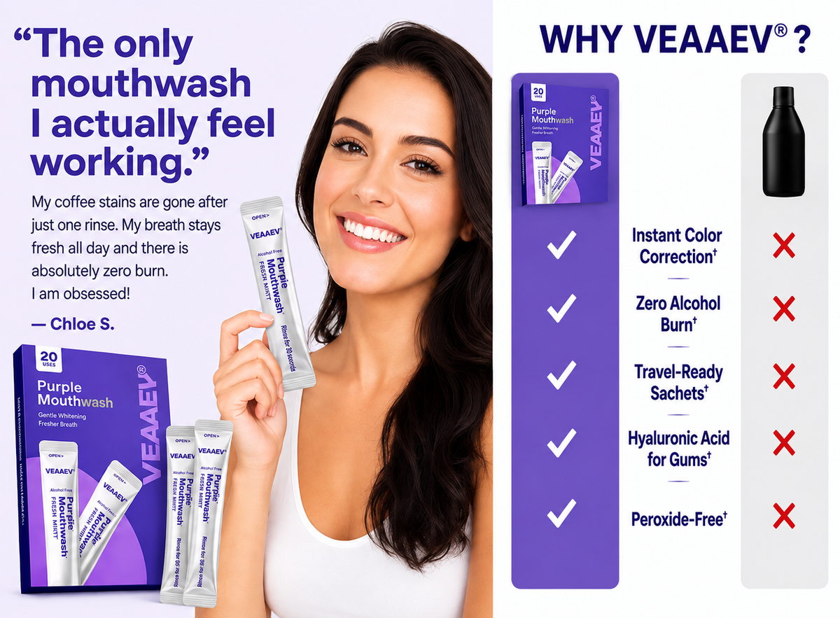 🔥Last Day 50% OFF ⭐VEAAEV®Purple Mouthwash