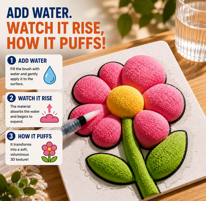 VEAAEV® Magic ✨3D Puff-Effect Textured Paper ✈️